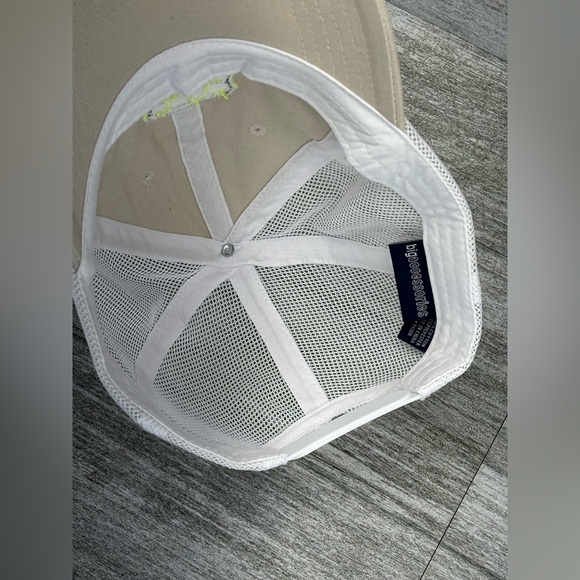 Cohutta Knife Co. GA US Patch Mesh Snap Back Hat Cap Outdoor OSFA White Tan - Picture 7 of 13